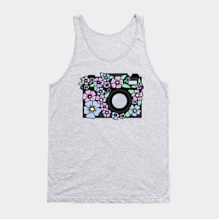 Floral Camera Tank Top